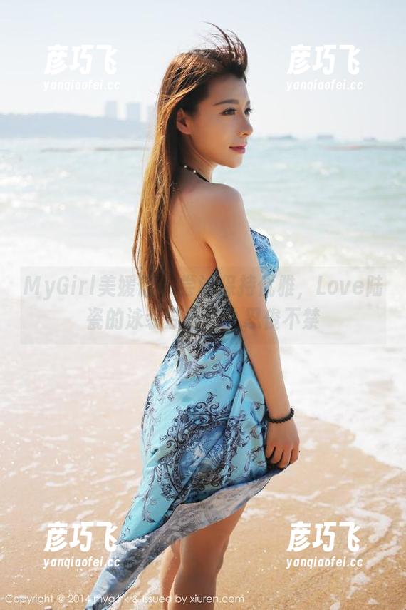 MyGirl美媛馆 - 尝试保持优雅，Love陆瓷的泳装原图让人忍俊不禁