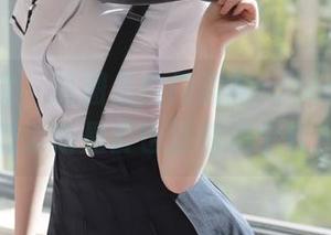 模范学院 – 原图里的露露Andrea，白色的清新是否也透着点个性？